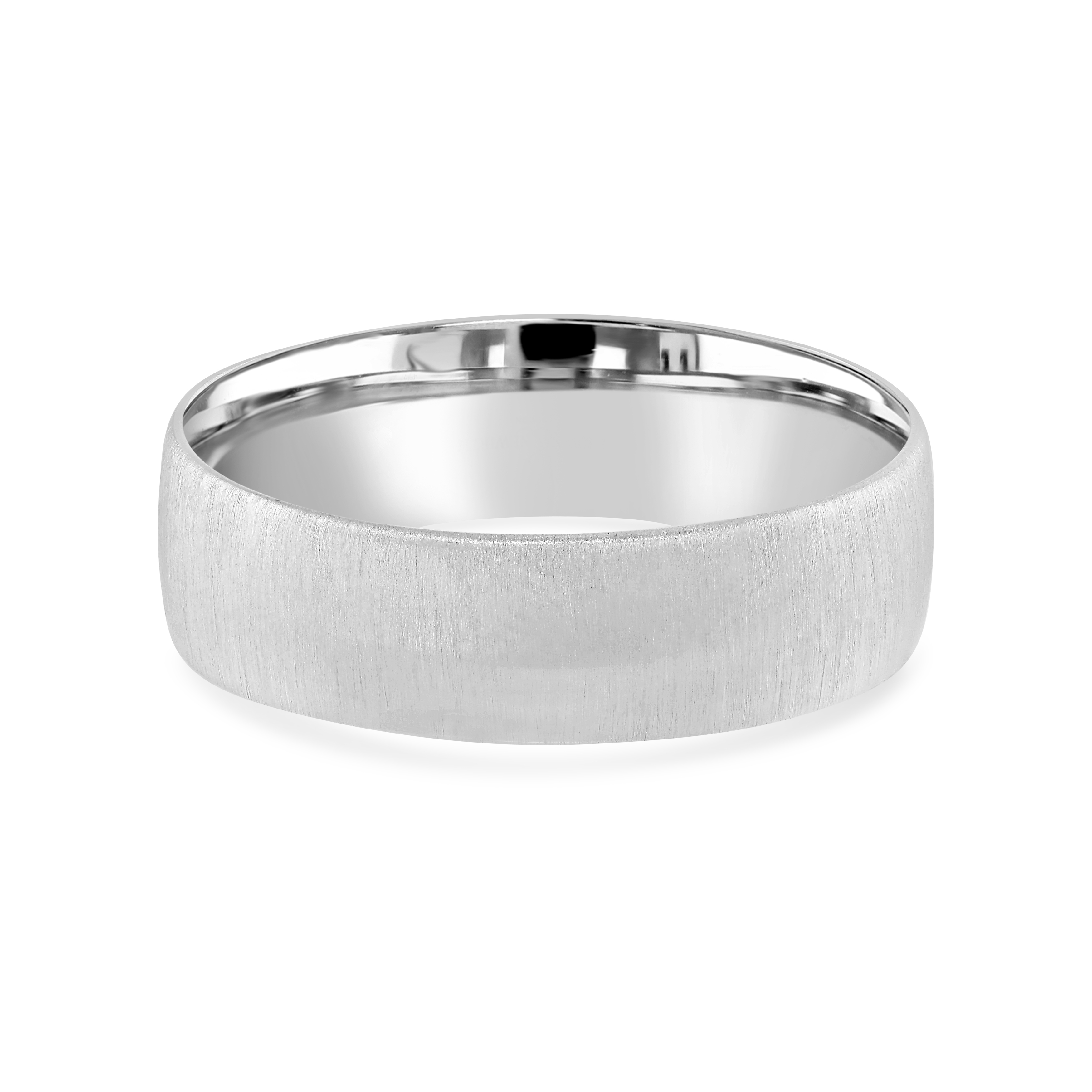9ct White Gold Wedding Ring