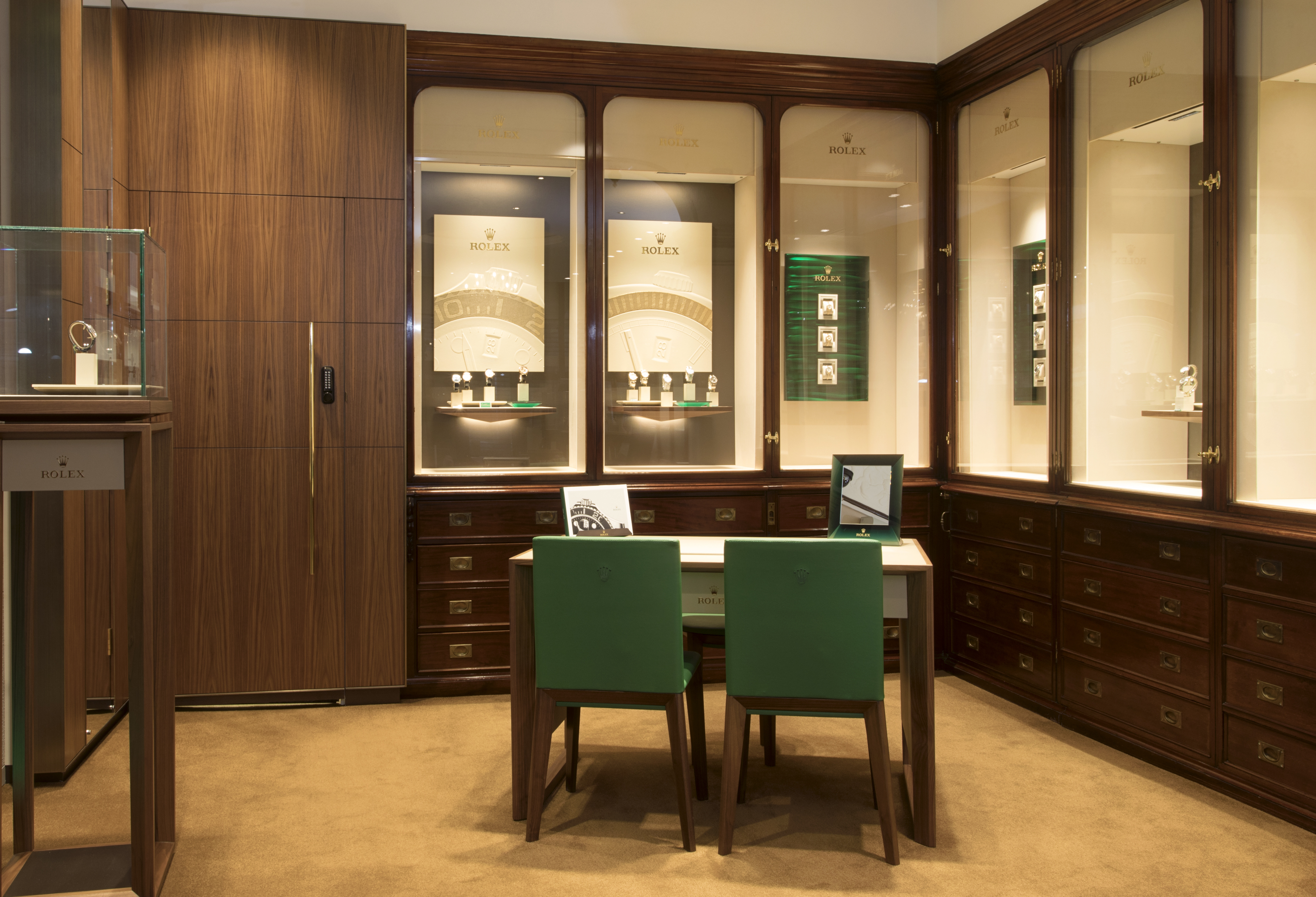 Rolex Area At Martin & Co